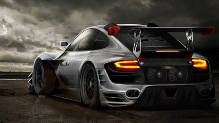 PORSCHE TUNING - racecar, porsche, car, supercar