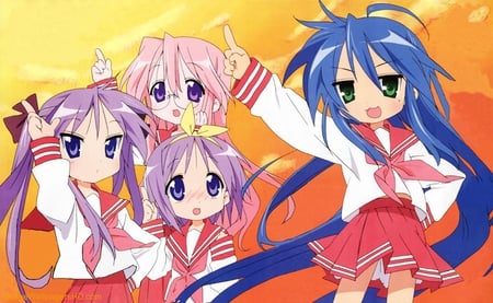 Lucky Star - lucky star, anime, izumi, konata