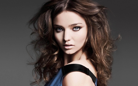 miranda kerr - sexy, female, angel, eyes, model, face, closeup, pretty, vs, brunette