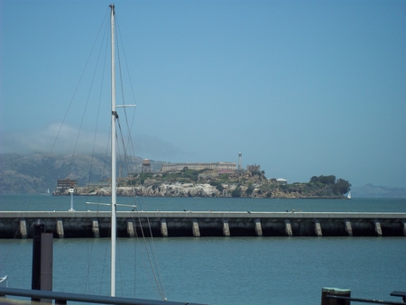 Alcatraz Prison - san fransisco bay, alcatraz, san fran prison, alcatraz island, prison