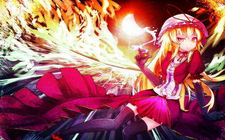 Awasome Yukari - anime, touhou, yukari, beauty, new, wall