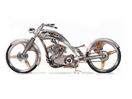 paul jr Mustang Chopper - paul jr designs, paul jr mustang chopper, paul jr, mustang chopper