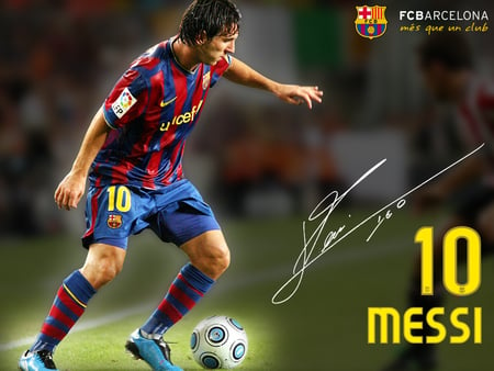 Messi 10 - barca, messi, the god of foodball, leo