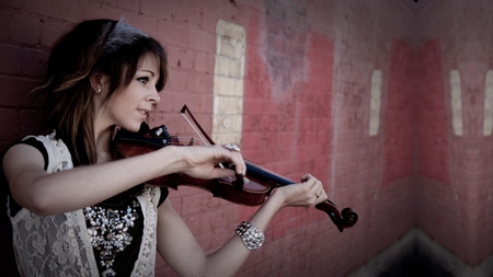 Lindsey Stirling - mlode, female, ludzie, talenty, lindsey stirling, musician, violinist, violin, skrzypaczka