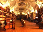 Famous Library, Prague