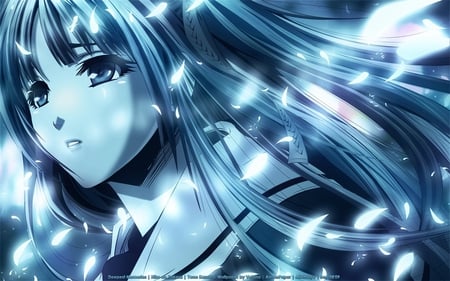 Deepest Memories - melancholy, delicate, sad, light, memory, hiiro no kakera, beautiful, blue, anime, entrancing