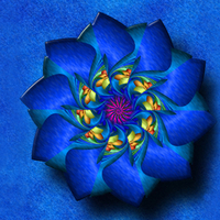 â€áƒ¦*â€¢.¸¸.â€¢*â–â€ blue-fractal-flower â€áƒ¦*â€¢.¸¸.â€¢*â–â€