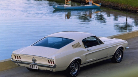 ford mustang coupe 1967 - cars, old cars, mustang, car, 1967, muscle cars, ford, coupe