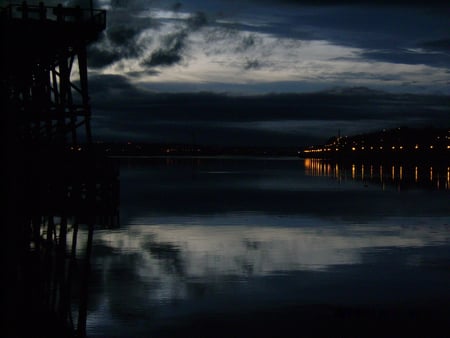 Reflections... - river, tyne, dunston, uk