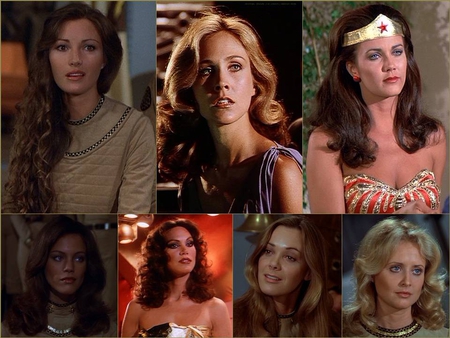 The Women of 70's Science Fiction - jane seymour, maren jensen, lynda carter, erin gray