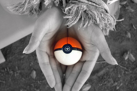 the choosen one - ball, white, black, photography, hand, hands