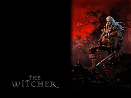 witcher - killer, warrior, witcher, monster-slayer, geralt, mutant