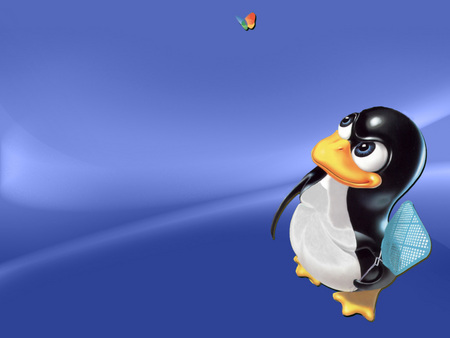 Tux Targeting MSN Butterfly