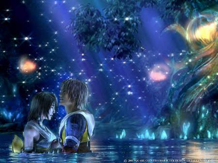 Moonflow - final fantasy, tidus, yuna