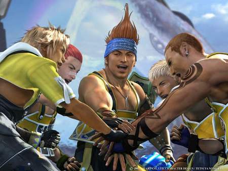 Wakka - final fantasy, wakka, blitzball, team