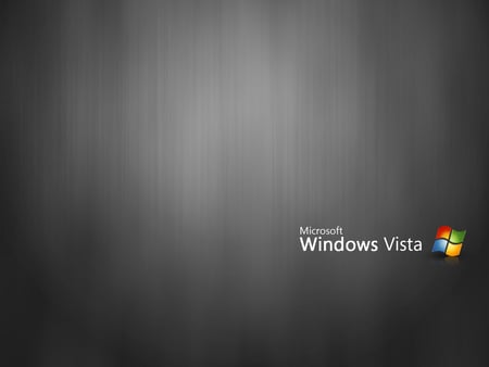 Black MSWinVista - black, windows vista