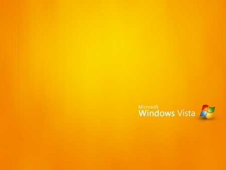 Orange MSWinVista - orange, windows vista