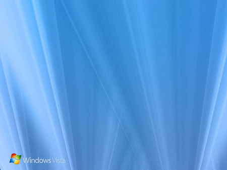 Blue Fan Flare - windows vista