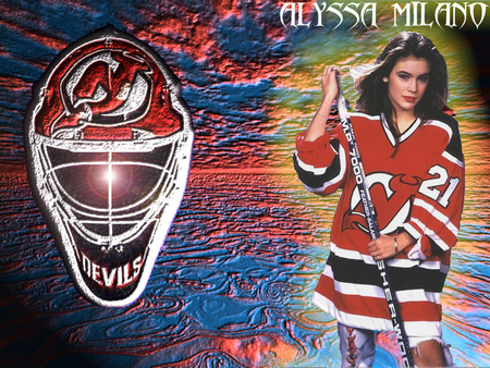 Untitled Wallpaper - charmed, new jersey devils, nhl, alyssa milano