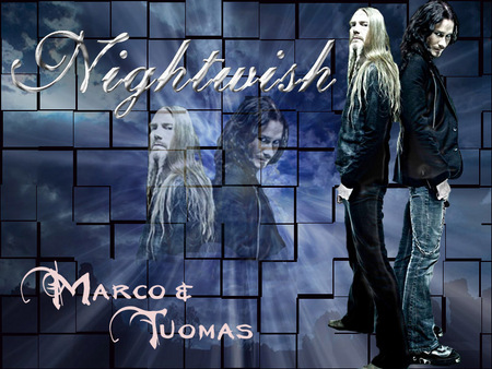 Untitled Wallpaper - metal, finnish music, heavy metal, nightwish, tuomas, marco and tuomas from nightwish, marco