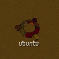 Ubuntu Brown Back Decent