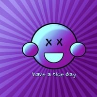 Have A Nice Day Purple