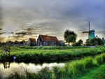 Clouds Over Windmill