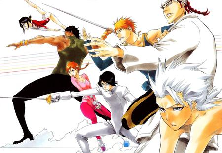 bleach olimpiadas - anime, bleach