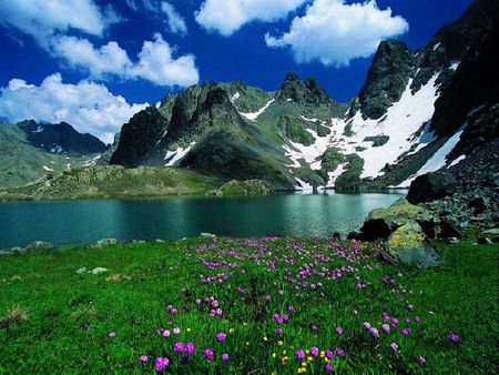 tatos-lake,turkey - lake, mountain, turkey