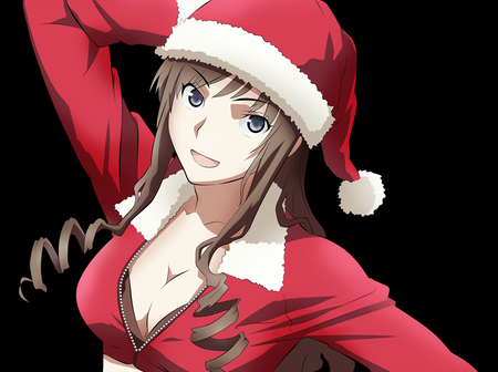 Santa girl