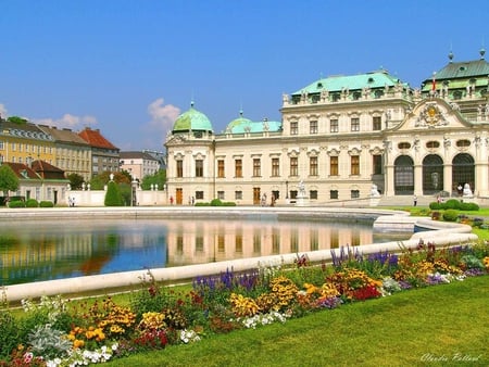 Lovely Vienna - wonders, impressive, vienna, architectural, garden