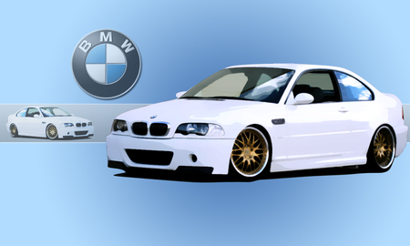 Vector - bmw, fast, car, cool