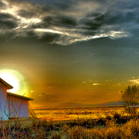 Day's End on the Marsh