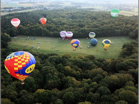 Hot Air Balloons - picture, balloons, cool, hot air