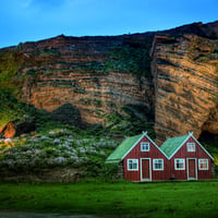 Old Houses In Iceland