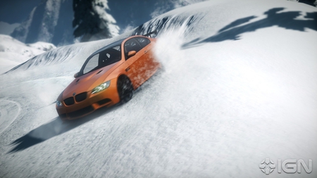 Need For Speed: The Run. - game, cars, snow, speed