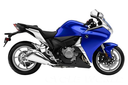 2012 Honda VFR1200F - bike, honda, blue, 2012