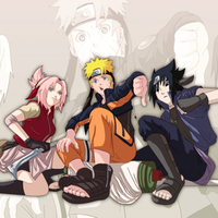 Sakura, Naruto, Sasuke