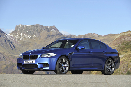 2012 BMW F10 M5 saloon UK - car, picture, blue, 2011, bmw, 12