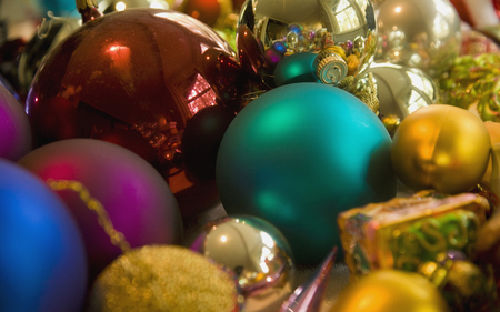 Christmas globes - globes, decorations, holiday, globe, festive, christmas