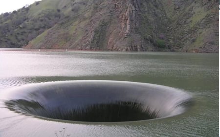 River Whirlpool - whirlpool, funnel, current, river