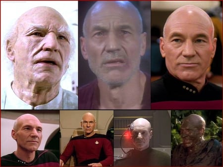 Patrick Stewart as Captain Jean Luc Picard from Star Trek: The Next Generation - captain picard, patrick stewart, tng, picard, star trek the next generation