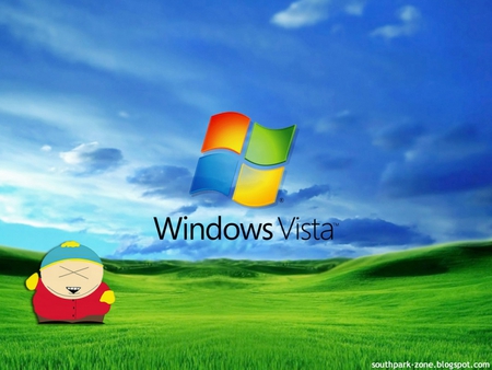 Cartman Vista - entertainment, cartoon, desktop, windows