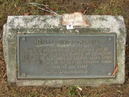 Henry David Thoreau - henry david thoreau, jail, concord, slavery