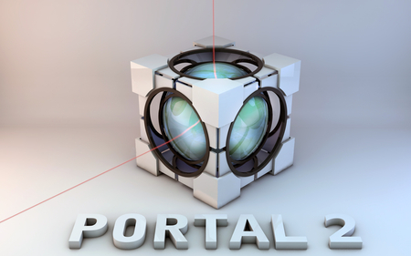 Portal 2 Box - portal, box, white, 2