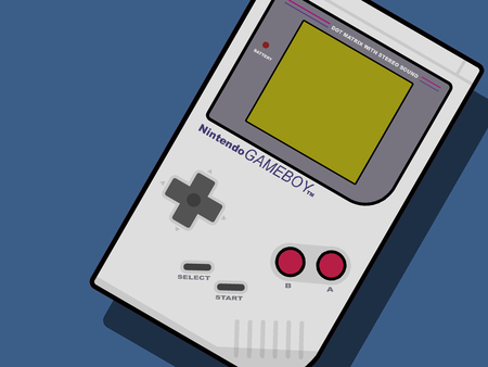 old gameboy - memories, black, console, old, nintendow, system, cool, video games