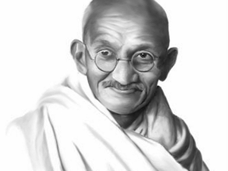 Mahatma Gandhi - mahatma gandhi, india, vegetarian, freedom, liberty, peace