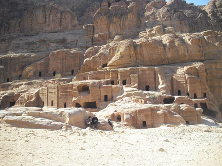 Petra The rosy city - piece, of, art, ancient