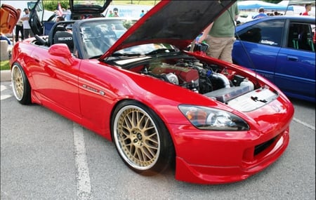 Honda S2000 - tuning, s2000, honda, red