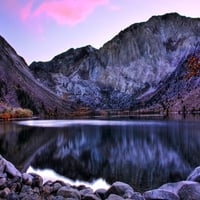 Mountain reflection